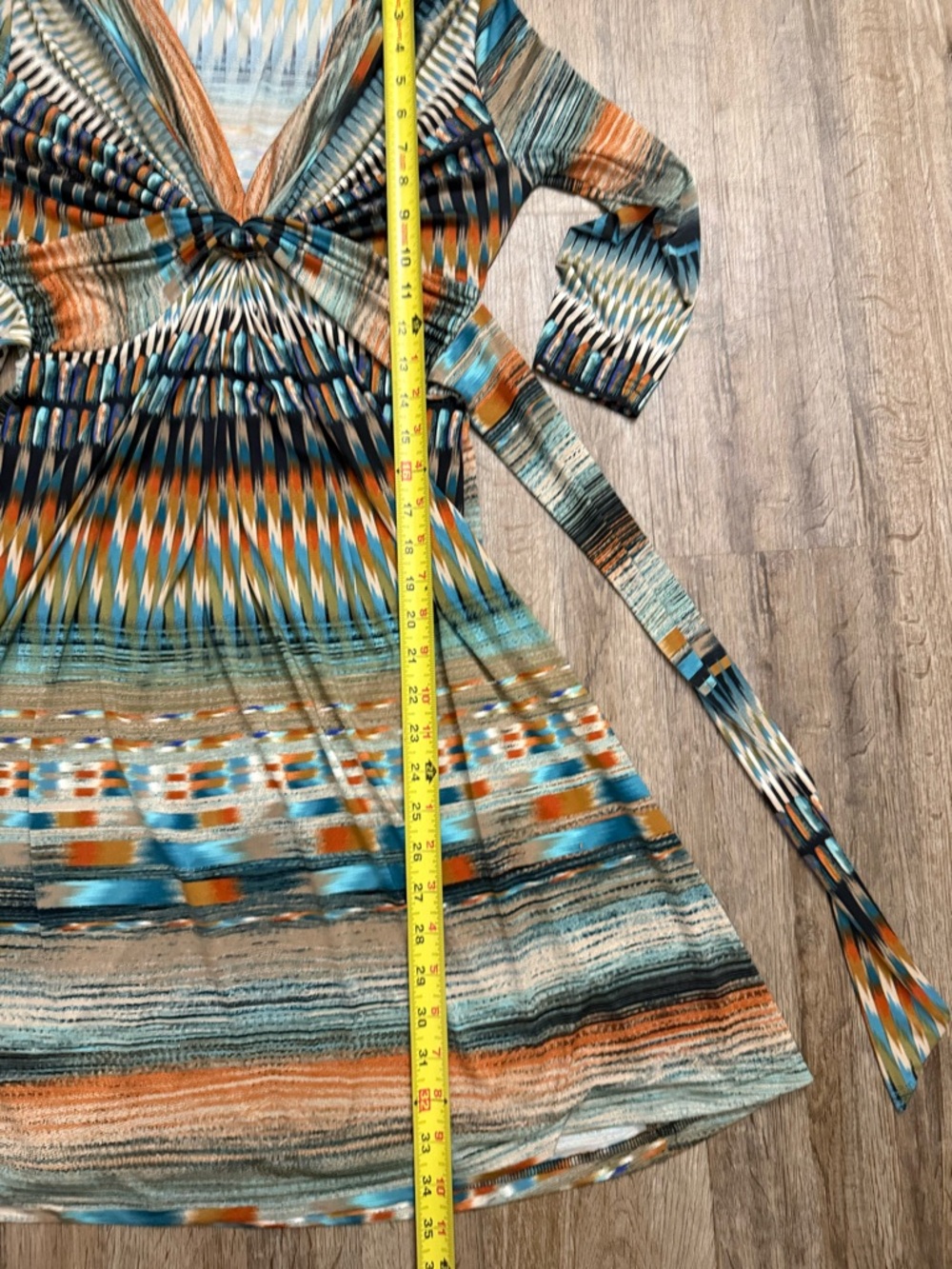Ilse Jacobsen • Y2K Jersey Geometric Print Dress - Picture 6 of 15